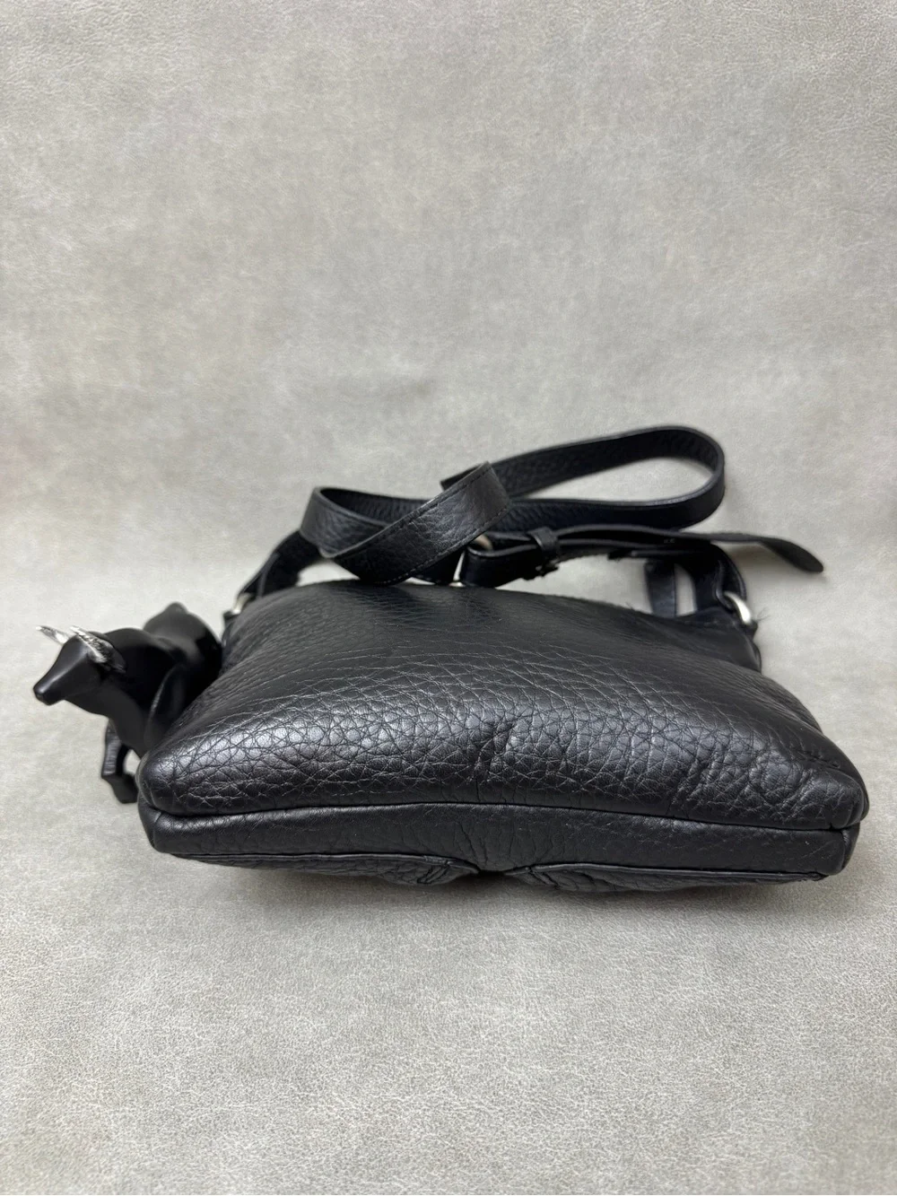 Cole Haan Black Pebbled Leather Crossbody Bag